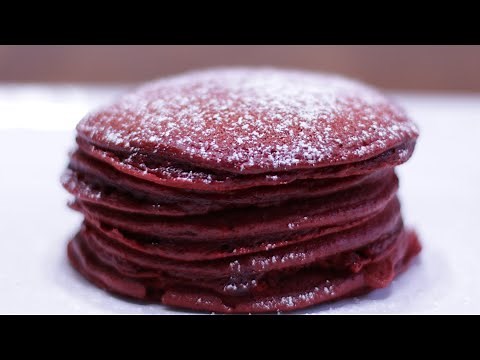 How to Make Red Velvet Cake Mix Pancakes