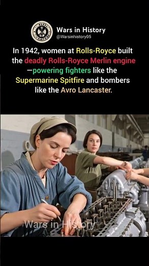 Women Who Built the Engines of War (1942) #ww2