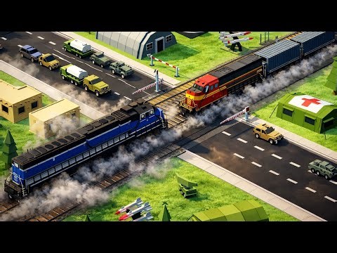 🚦 Railroad Crossing Mania – Epic Railway Action | Gameplay #48