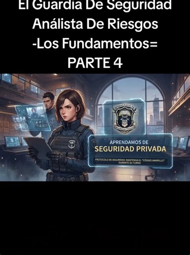 Guardia de seguridad analista de riesgos: fundamentos parte 4