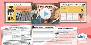History: Crime and Punishment: Victorian Prisons LKS2 Lesson Pack 5