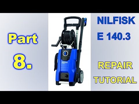 Broken NILFISK SUPER FOAM SPRAYER (128500938); Nilfisk E 140.3; Repair; How to fix Nilfisk (Part 8).