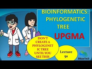 Lecture 5a How to make phylogenetic tree | Secrets to creating phylogenetic tree using UPGMA.