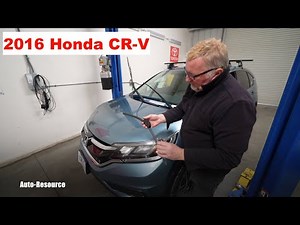 How to change windshield wipers on Honda CRV