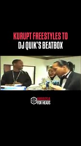 DJ Quik and Kurupt released their Blaqkout collaborative album in 2009. While touring for the project, they took it back to the essence, with Kurupt freestyling while Quik was on the beatbox. | Ambrosia For Heads