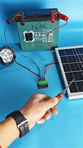 Solar control Panel #diy #shorts