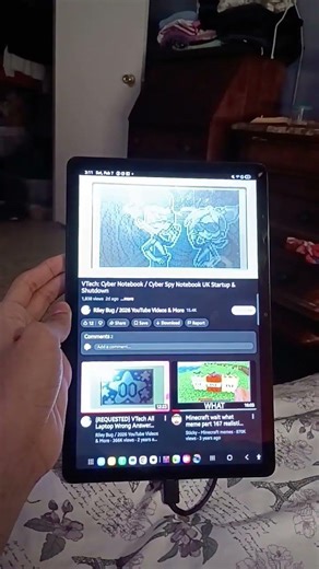 VTech: Cyber Spy Notebook UK (2007) Startup & Shutdown