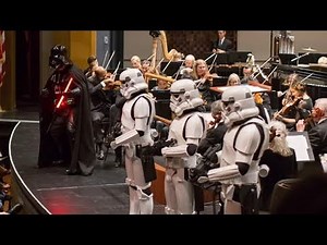 Darth Vader conducting The Florida Orchestra
