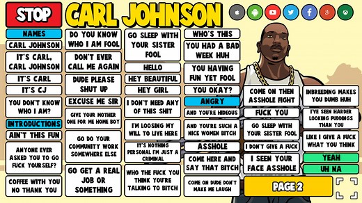 CARL JOHNSON SOUNDBOARD
