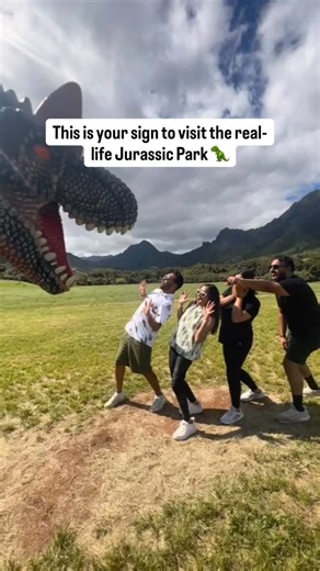 Dhiral & Dippan Patel ✈ Chicago Travel Couple on Instagram: "✈️ Save this for your Hawaii bucket list ⬇️ 🌿 On this guided tour, you’ll explore the iconic valleys where Jurassic Park and Jurassic World were filmed. 🚴‍♂️ Choose between an E-Bike tour or an ATV/UTV ride through lush valleys, jungle trails, and cinematic landscapes. 🎬 See where over 200 Hollywood movies & TV shows have been filmed over the last 75+ years. 📍 Kualoa Ranch, Oahu, Hawaii Follow @tripswithdipp for more bucket-list tr