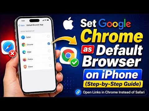 How to Change Default Browser on iPhone (Set Chrome or Any Browser)