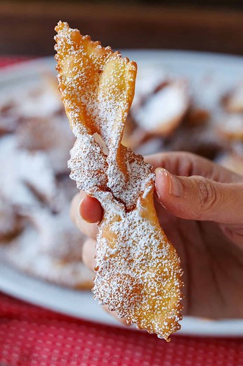 Crisp, Sweet, and Irresistible - How to Make Angel Wing Cookies! RECIPE: https://natashaskitchen.com/angel-wing-cookies/ #christmascookies #angelwingcookie #cookies | NatashasKitchen.com