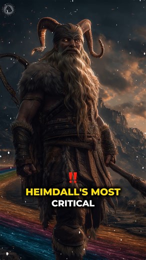 10K views · 424 reactions | Heimdall's Terrifying Role as the Herald of the Apocalypse #Ragnarok #Herald #Apocalypse Heimdall's most critical and terrifying role in the entire mythology is that of the Herald of Ragnarök. While other gods fight, rule, and scheme, Heimdall's entire existence is a prelude to one single, cataclysmic moment | Norse Mythology Clips | Facebook