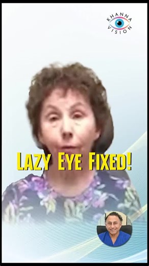 Lazy Eye Fixed! From Blurry Double Vision to Amazing Clarity 👁️ #LazyEyeCorrection #CataractSurgery #VisionRestored #DoubleVision #KhannaVision