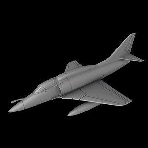 A4E Skyhawk Scale 1:72 Printable Stl Files