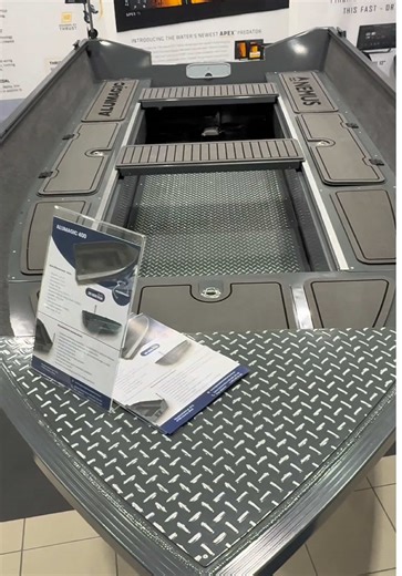 ALUMAGIC 400: Łódź wędkarska z wyjątkowymi funkcjami