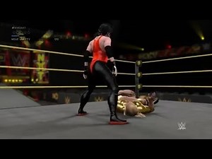 Mixed wrestling... Andrea dominates