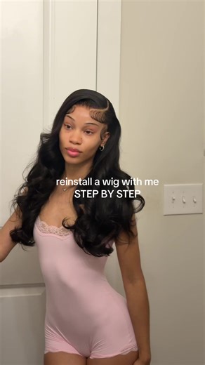 Detailed wig reinstall tutorial 🤪 | Wig Reinstall