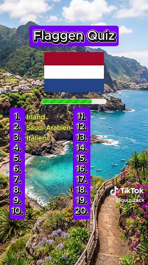 Flaggen Quiz Teil 3: Teste dein Wissen!