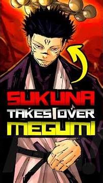 Sukuna takes over megumi #jujutsukaisen #jjk #sukuna #megumi #yuji #shorts #manga