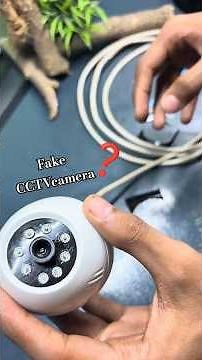 🚨 I Made a Fake CCTV Camera for Just ₹50! 😱 | How Do CCTV Cameras Work? |#cctv #youtubeshorts #like