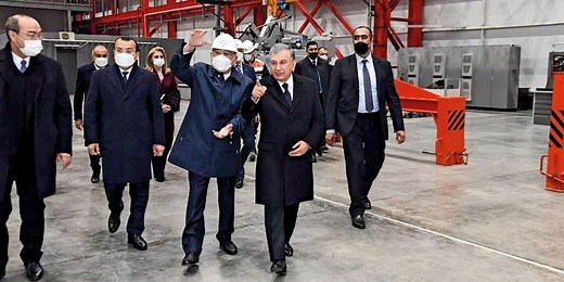 Grand opening of the Tashkent cold mill complex ‹ Danieli