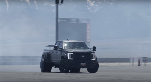 Watch Ken Block Drift His Massive Ford F-450 Because He Can (Flashback Friday) - Ford-Trucks.com