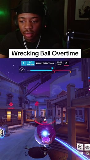 Wrecking ball overtime #overwatch #overwatchclips #overwatch2 #frankiep423 #fyp