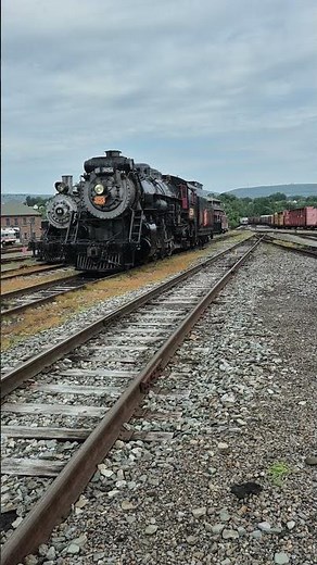 The Beast of Scranton Pennsylvania: Canadian National Steam Locomotive 3254 at Steamtown 8/15/25
