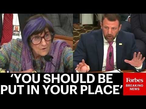 MAJOR CLASH: Markwayne Mullin And Rosa DeLauro Get Into Shocking Shouting Match