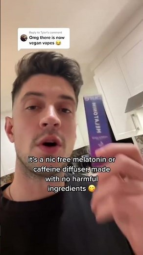 it's much more than a vegan vape 😂 #pure #caffeine #nonic #quitvaping #quitsmoking #health