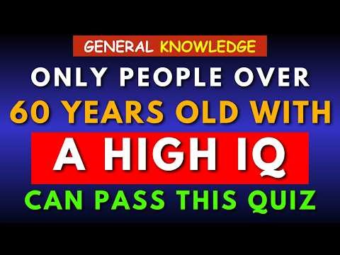 PROVE THAT YOUR MEMORY IS STILL WORKING WELL! || A SCORE OF 12/50 IS GREAT!