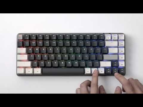 The AZIO Cascade 75% Mechanical Keyboard | Backlight Modes