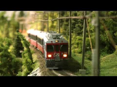 Model Trains from Switzerland: The Rhaetian Railway (RhB) - Metre gauge and electrified
