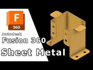 Fusion 360 Sheet Metal Tutorial | Beginners Guide