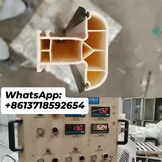 Qingdao RuiJie Plastic Co.,ltd on Instagram: "Window profile machine,pvc door frame making machine,pvc window profile door profile machine,pvc wall panel machine"