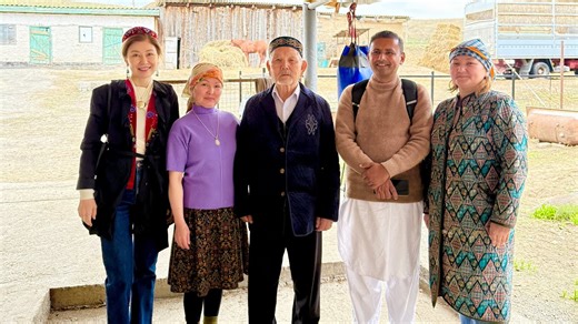 Life in the Village of Kazakhstan A day with Kazakh Nomads Traditional Homemade Butter Making | Village Food Secrets