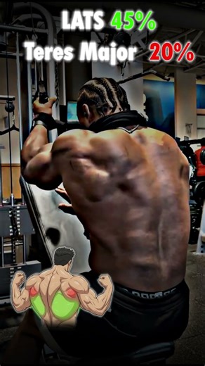Lever Reverse Grip Lateral Pulldown #shorts #fitness #backworkout