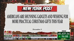 3.7K views · 80 reactions | A new study shows Americans are ditching the gadgets, and hoping for more practical gifts this year. Madison Alworth tells us the top gifts of 2025. What’s on your Christmas wishlist this year? | Varney & Co. | Facebook