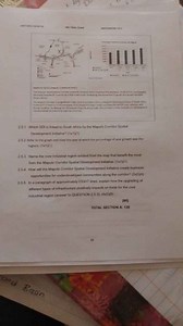 2.5.1 Which SDI is linked to South Africa by the Maputo Corrido... | Filo