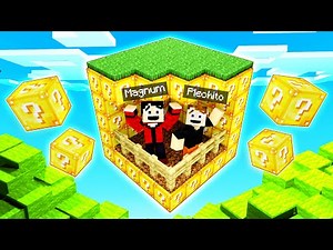 BLOQUE INFINITO DE LUCKY BLOCKS CON PLECH! 🤣😱 | Minecraft