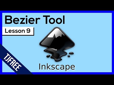 Inkscape Lesson 9 - Bezier Tool and Nodes