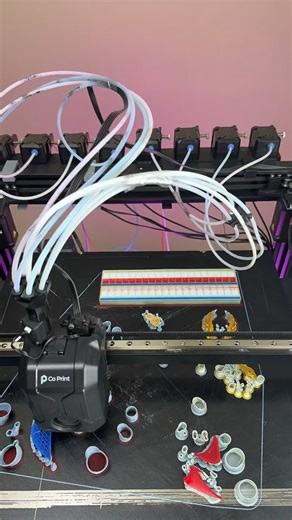 Co Print 3D Printing Technologies on Instagram: "We used the KCM Set in 8-color mode on the Ender 5 Max, and the result was a stunning She-Ra print! The vivid combination of colors brought every detail of the model to life — truly eye-catching and powerful. If you’d like to unlock multi-color printing on your own machine and take advantage of the discounts → coprint3d.com/store"