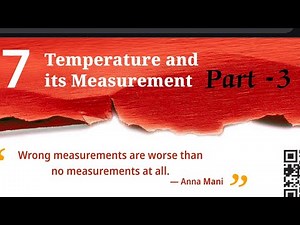 Temperature and its measurement | Chapter -7 | Class- 6th science| Curiosity|Part -3 #class6science