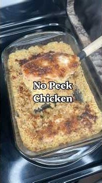 No Peek Chicken is a family favorite in our house! #recipe #cooking #easyrecipe #dinner #easydinner