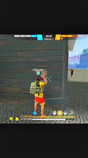 1vs4 Clutch | 1401 Gaming Free Fire Headshot Highlights #shortsfeed