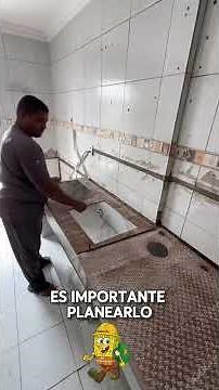 Cómo hacer una barra para la cocina #construction #construccion