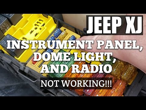 Jeep Cherokee XJ - GAUGES NOT WORKING!!!! Easy Fix for mine!