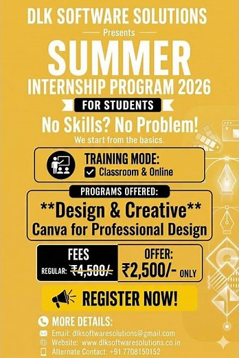 Canva for Professional Design Internship | Design & Creative | Internship 2026
