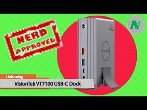 Unboxing VisionTek VT7100 USB-C Dock